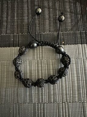 Sleek Black Shamballa